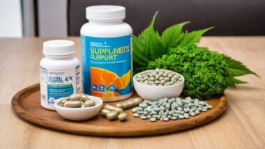 Photo Supplements vs Lifestyle: Natural Support for Hormone Balance