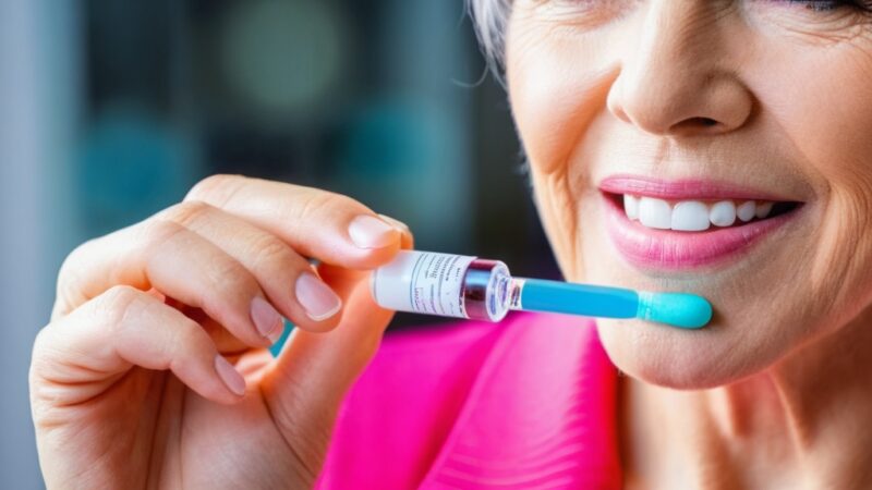 Photo hormone replacement