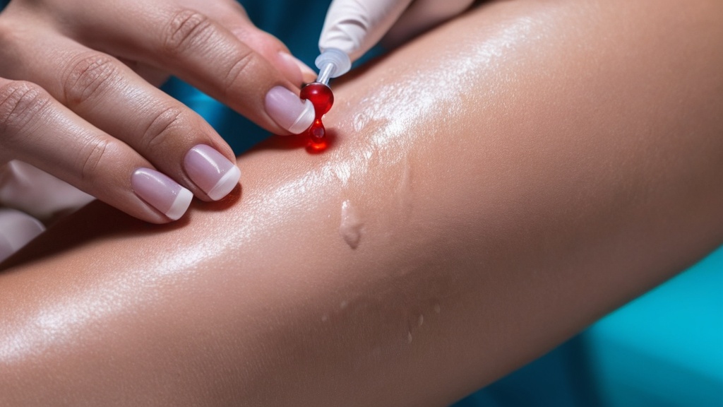 Photo peptides injury recovery